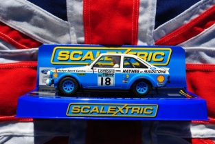 ScaleXtric C3636 HAYNES Ford Escort MK2 1979 Lombard Trophy